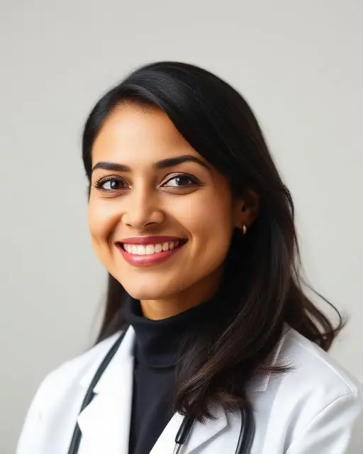 Doctor on video call